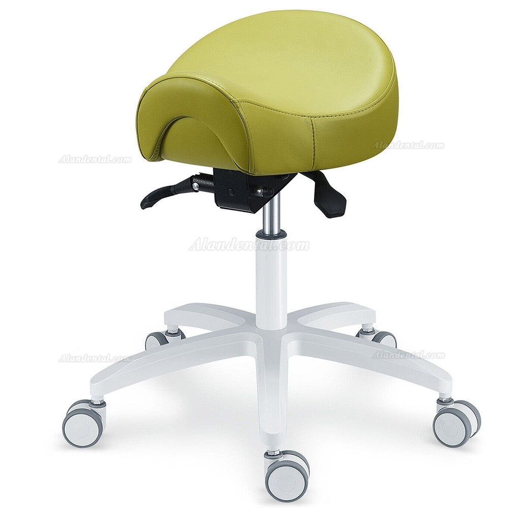 TYTC PLST-075 Ergonomic Dental Assistant Stool Dental Hygiene Saddle Stool (Angle and Height Adjustable)